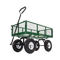 400 pound capacity steel utility cart