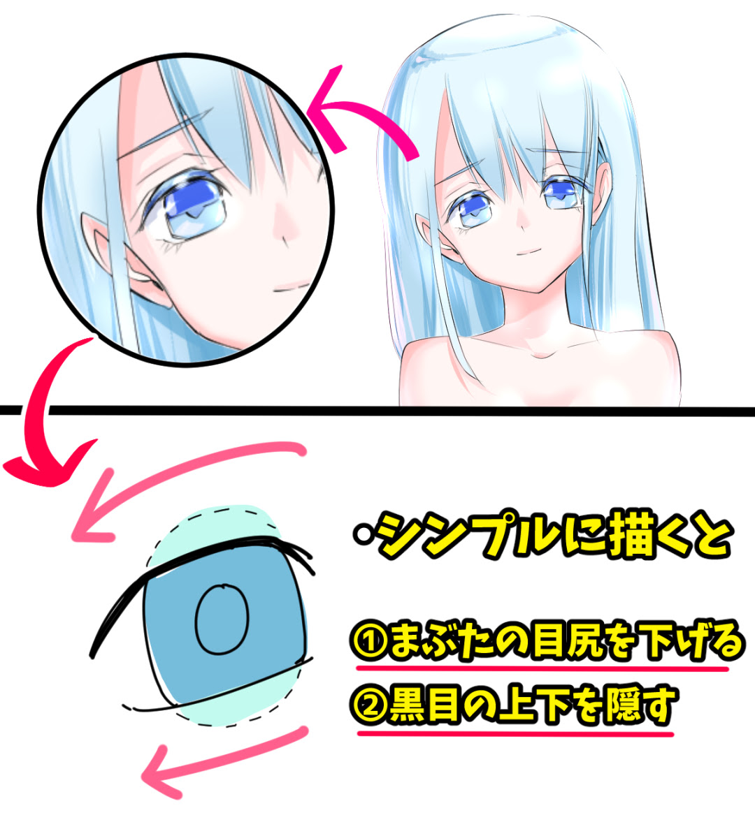 Jpirasutokbfbcl 最新 可愛い 女の子 イラスト 目 の 書き方