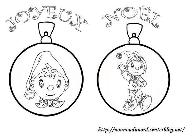 Oui oui est un pantin qui vit aux pays des jouets avec tous ses amis! Coloriage Boules De Noel Oui Oui