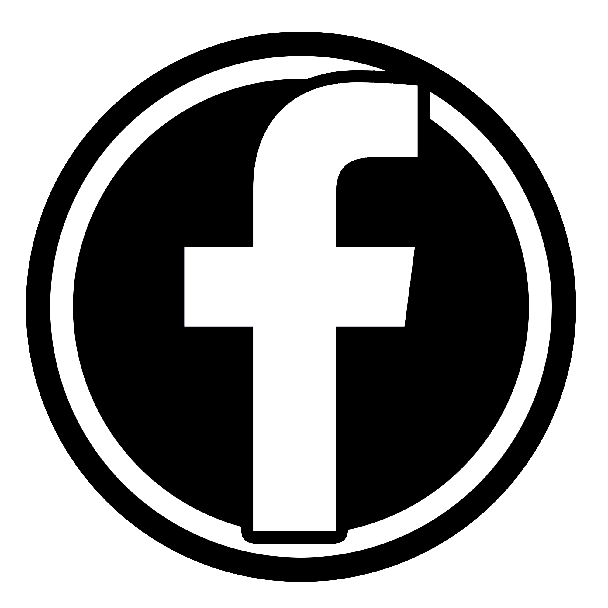 Facebook Logo Black And White Circle Tour Holiday