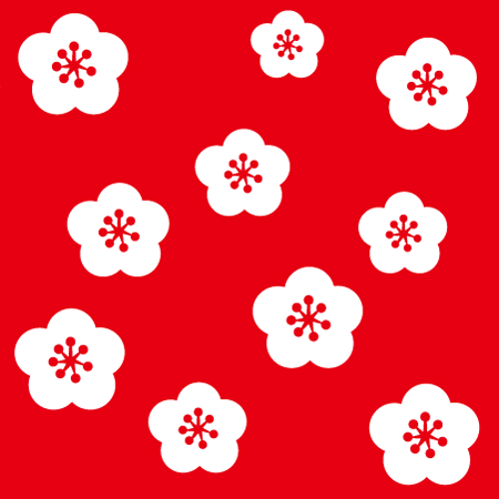 Kasword 背景 イラスト 梅の花