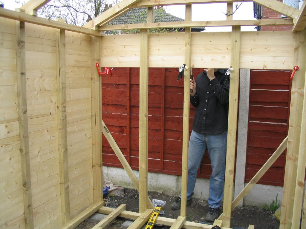 How To Build A Shed From Scratch Uk