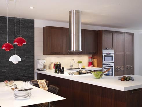 Barang Biasa Dapur  Dapur Minimalis Nuansa Coklat  gambar desain dapur  rumah