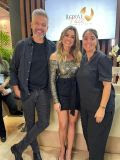 Flávia Alessandra, Otaviano Costa e Andrezza Fusaro 