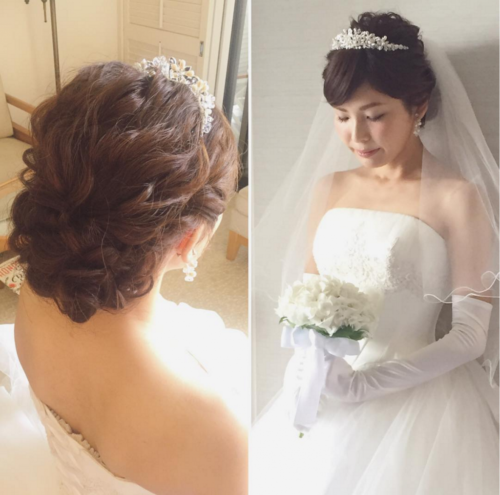 最も欲しかった 花嫁 髪型 前髪なし ティアラ 花嫁 髪型 ティアラ 編み込み 前髪なし