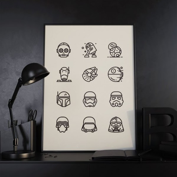 Then, gather the troops for a rebel vs. The Ultimate Star Wars Home Decor Mega List