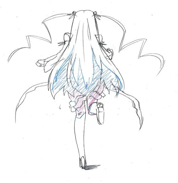 Jpsaepictptkm 50 アニメ 走る 後ろ姿 イラスト 1609