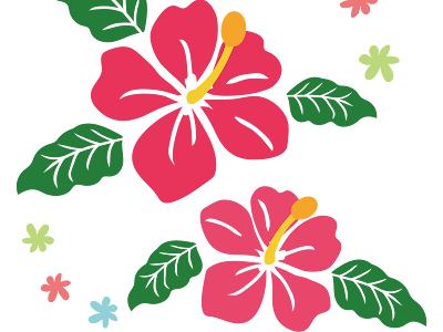 最も欲しかった 手書き ハイビスカス イラスト 簡単 ただのイラスト