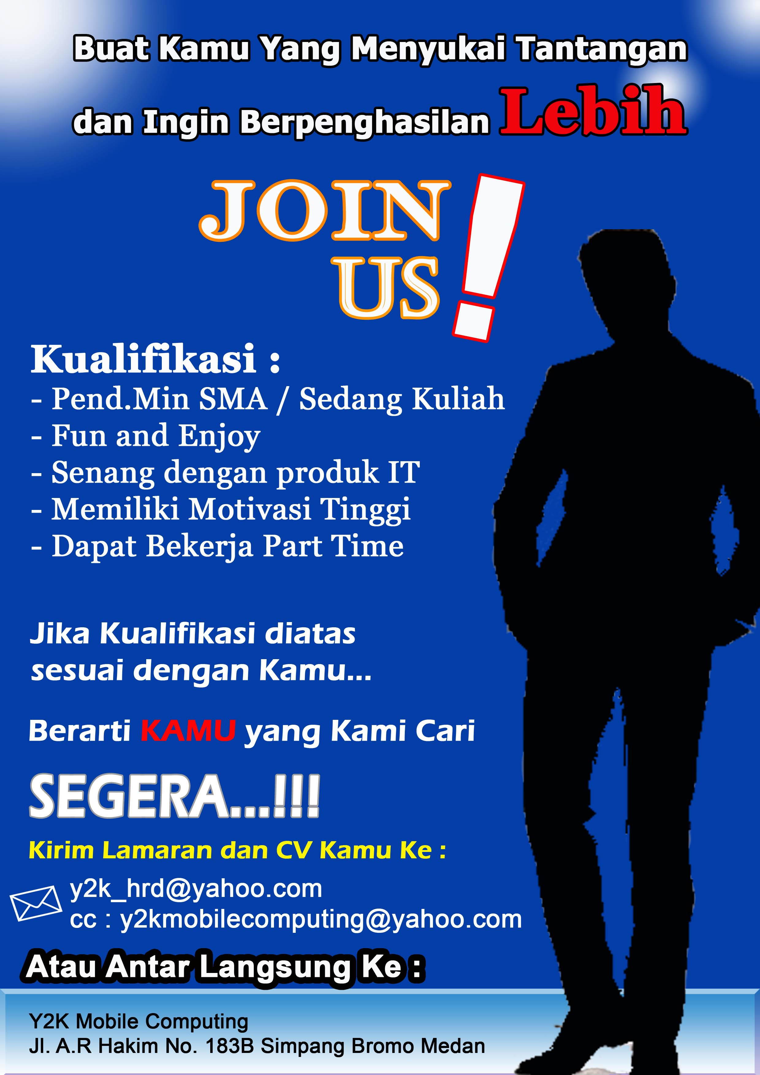 Contoh Iklan Lowongan Kerja Public Relation - J K A T L V