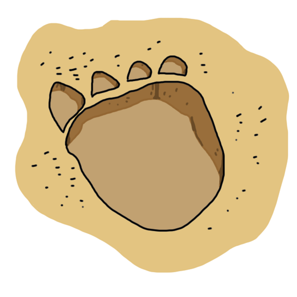 かわいいディズニー画像 無料ダウンロード恐竜 足跡 イラスト 無料