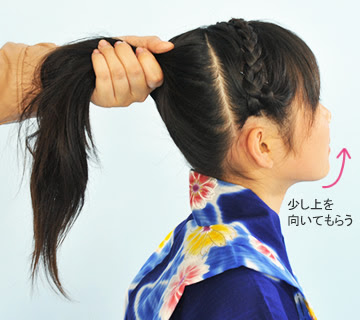 フレッシュ 子供 浴衣 髪型 ヘアスタイルギャラリー