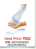 Srm (Best Health) Orthopaedic Silicon Insole With Metatarsal