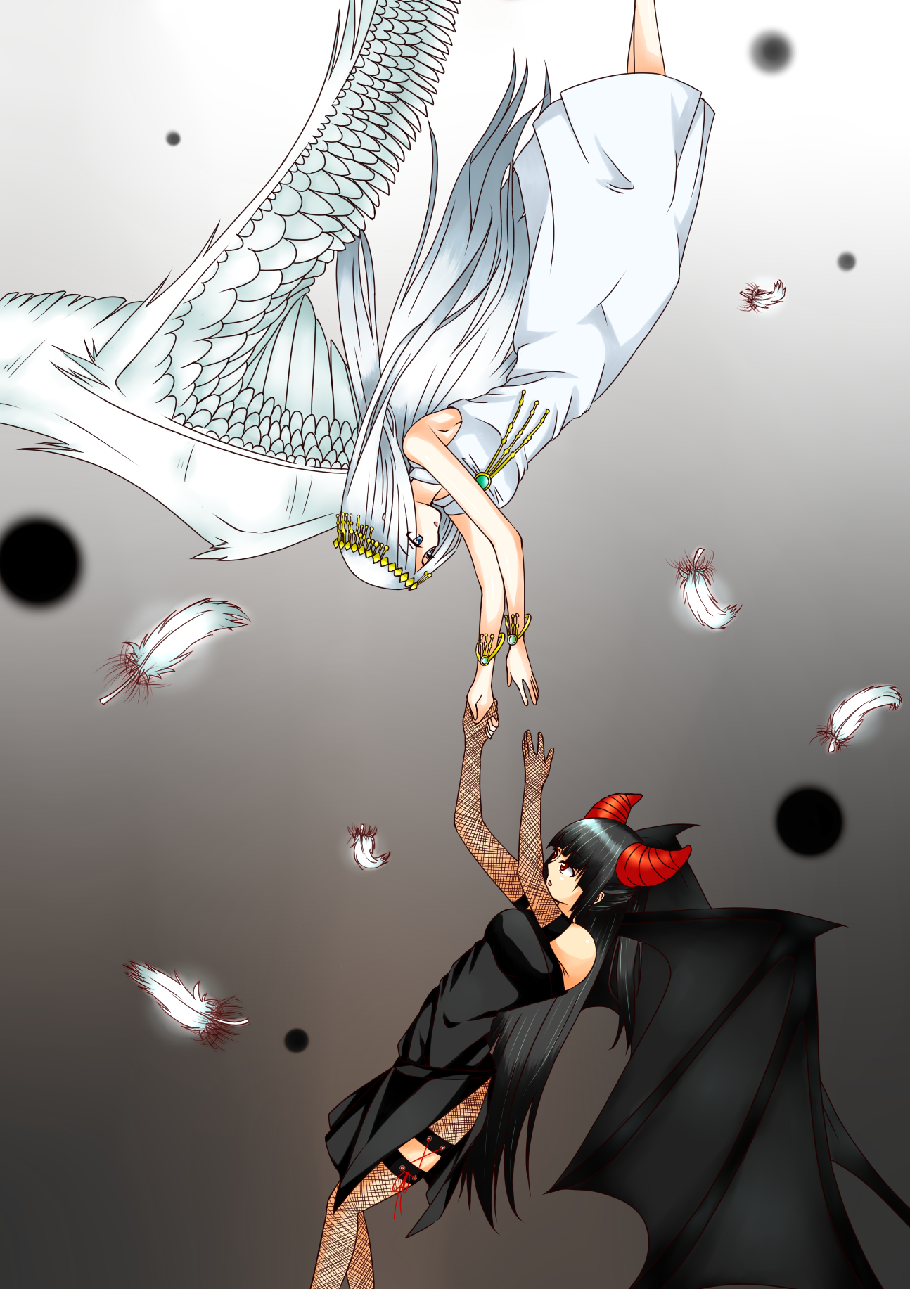 Kasword 羽 天使 と 悪魔 イラスト