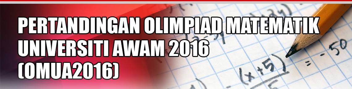 Contoh Soalan Olimpiad Matematik Sekolah Menengah - Umi 