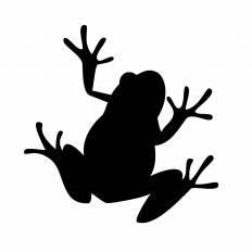 0以上 かっこいい カエル イラスト シルエット タガタメウォール