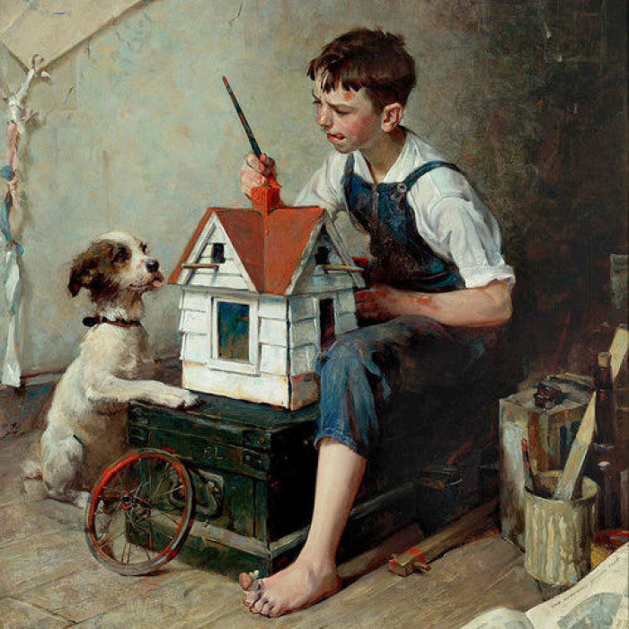 Художник  Norman Rockwell...jpg