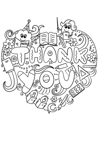 Aug 29, 2011 · if you enjoy this resource, be sure to browse our christian coloring pages, you might enjoy the other prayer coloring pages we've posted on the website. Thank You Teacher Doodle Coloring Page Free Printable Coloring Pages