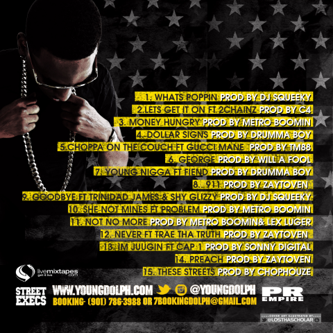 young dolph mixtape back