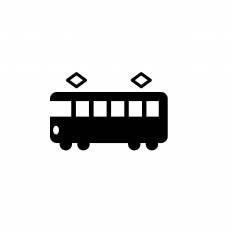 Kasword 電車 イラスト シルエット