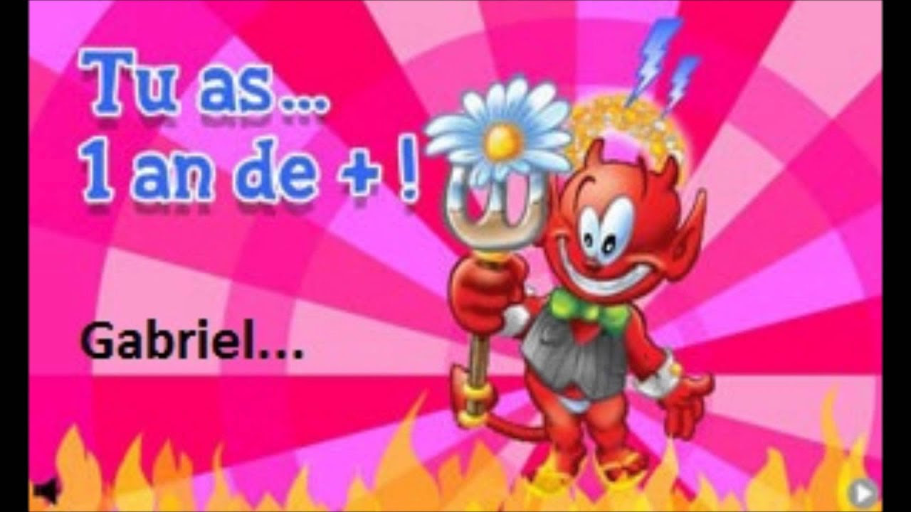 Joyeux Anniversaire Gabriel