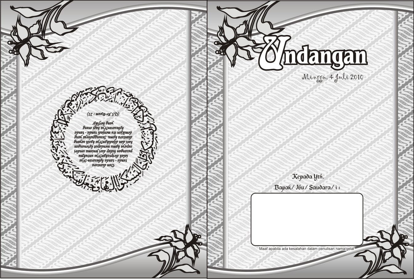 Contoh Undangan Main Futsal - Contoh Isi Undangan