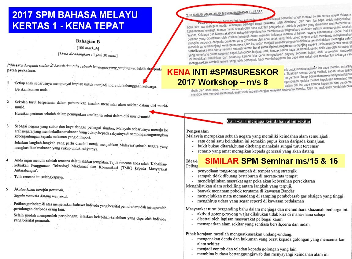 Soalan Percubaan Spm 2019 Johor Bahasa Melayu - Malacca g