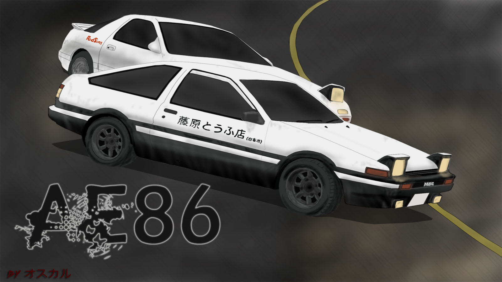 Toyota Ae86 Takumi Initial D Wallpaper Anime Wallpaper Hd