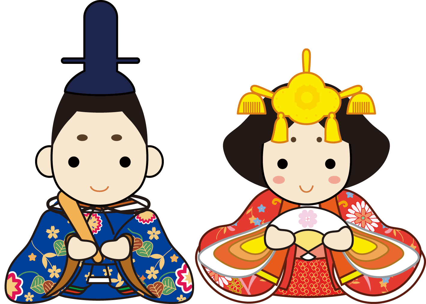 すべての動物の画像 ベストお内裏様 帽子 イラスト