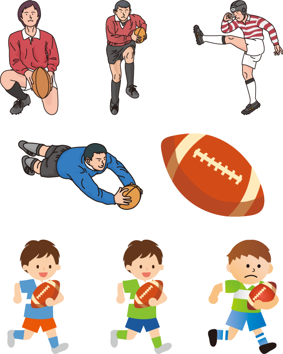 50 ラグビー イラスト 無料 フリー 動物ゾーン