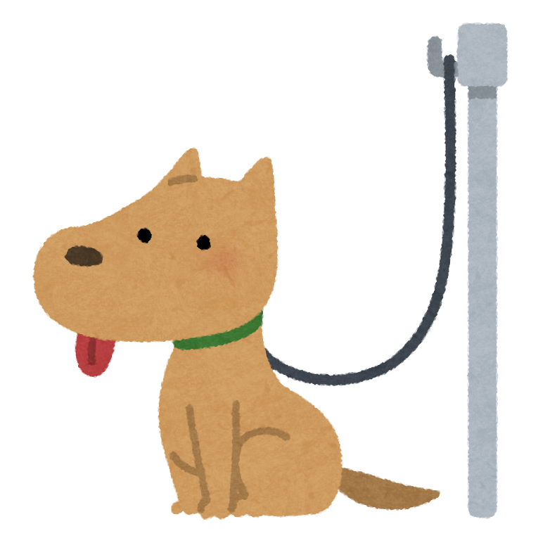 無料イラスト画像 上犬 散歩 いらすとや