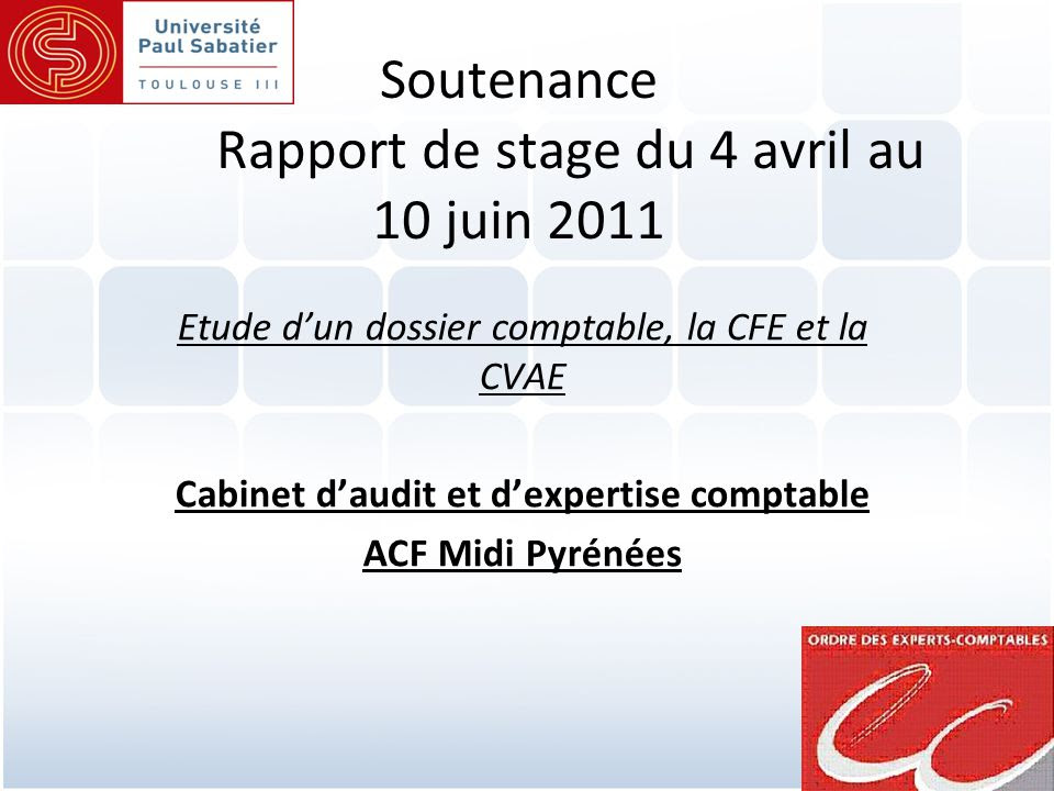 Exemple Etude De Cas Rapport De Stage - Exemple de Groupes