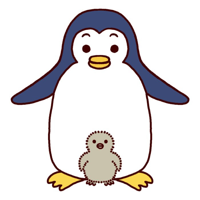 トップ100 ペンギン イラスト かわいい 最高の動物画像