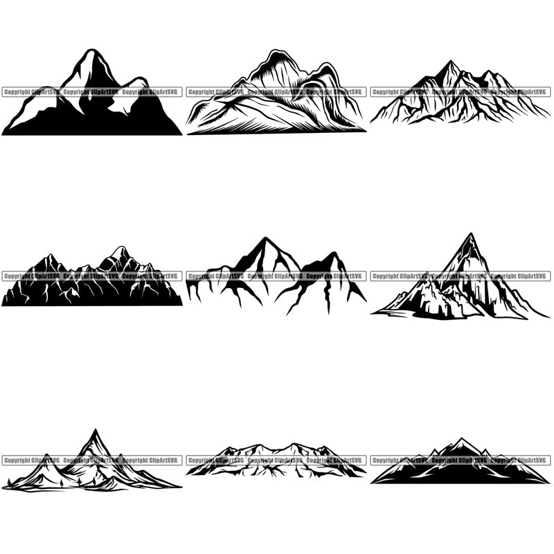 Free Free Mountain Layered Svg 939 SVG PNG EPS DXF File