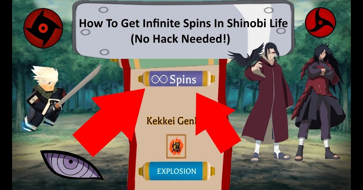 roblox shinobi life hack spins and level youtube