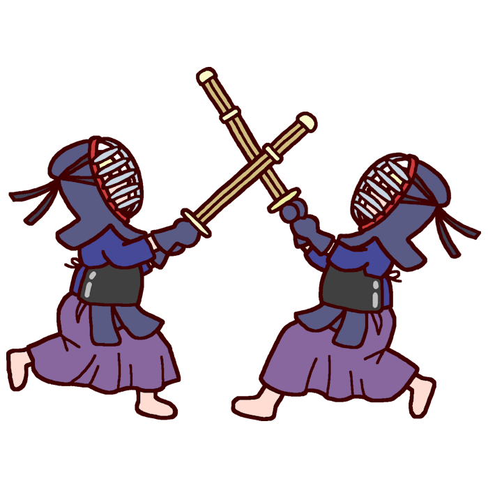 人気ダウンロード 剣道 かっこいい イラスト かっこいい おしゃれ 剣道 イラスト