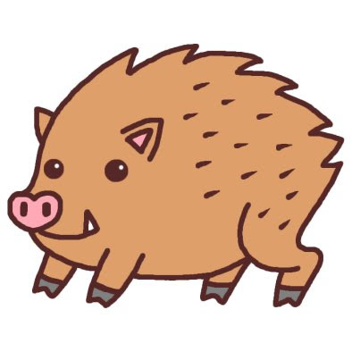Japan Image いのしし イラスト かわいい