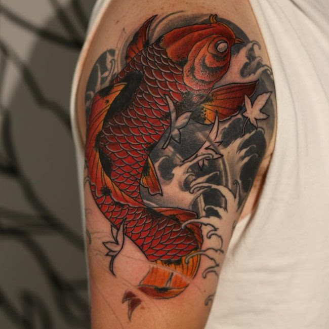 Terkeren 14 Tato  Yakuza  Koi Gambar Tato  Keren