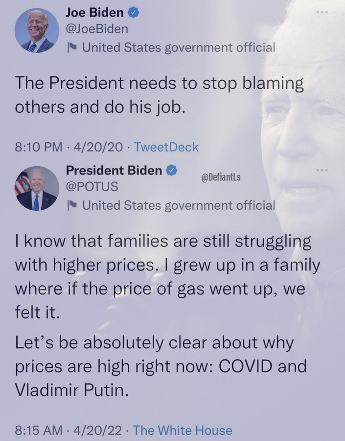 Biden tweets