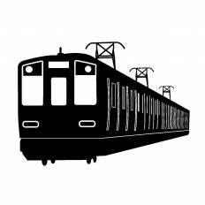 美しい花の画像 最高のシルエット 電車 イラスト フリー