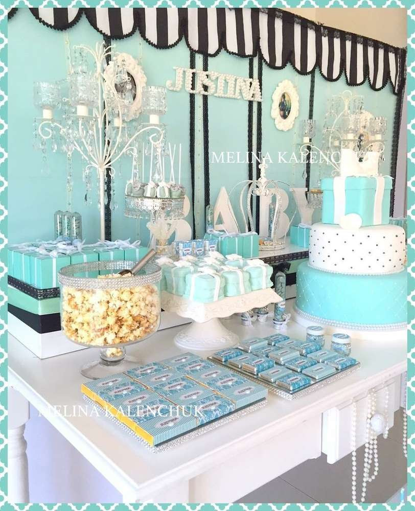 20 HQ Pictures Tiffany Baby Shower Decorations : Tiffanys Party Ideas For A Baby Shower Catch My Party