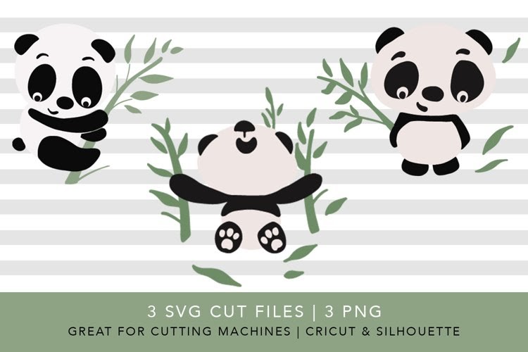 Download Panda Bundle SVG File