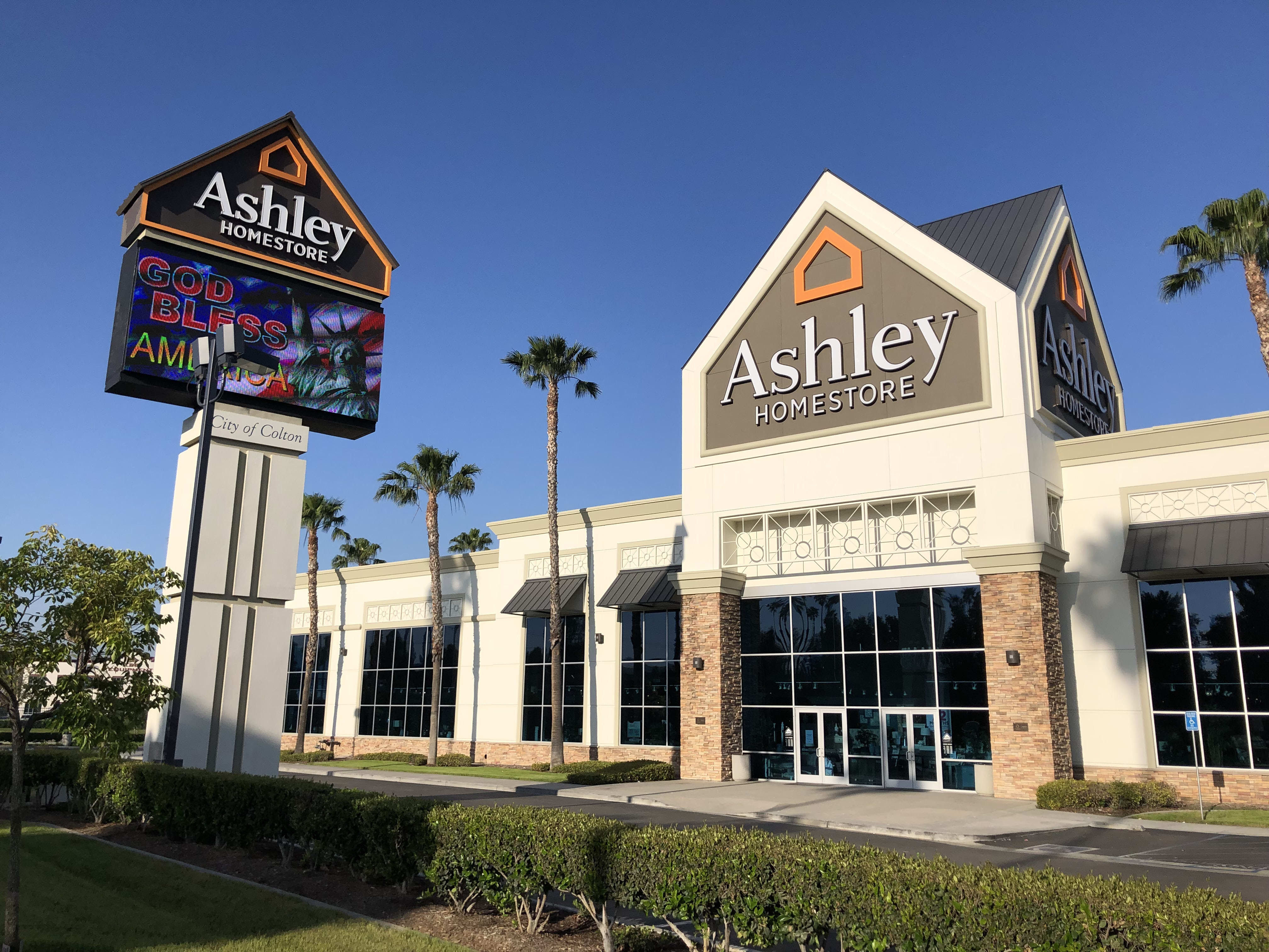 The location employed 840 people, who will be laid off. Furniture And Mattress Store At 855 Ashley Way Colton Ca Ashley Homestore