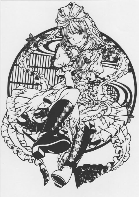 元のキャラクター 切り 絵 イラスト 全イラスト集