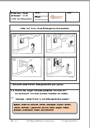 Zu beginn der stunde hängen maximal vier bilder, zum beispiel eine bildergeschichte aus dem niko sprachbuch klasse 3, an der tafel. Grundschule Lern Und Ubungshilfen Fur Die Grund Und Mittelschule