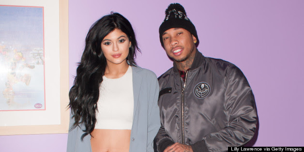 Kylie Jenner And Tyga Bring Gifts To Children's Hospital