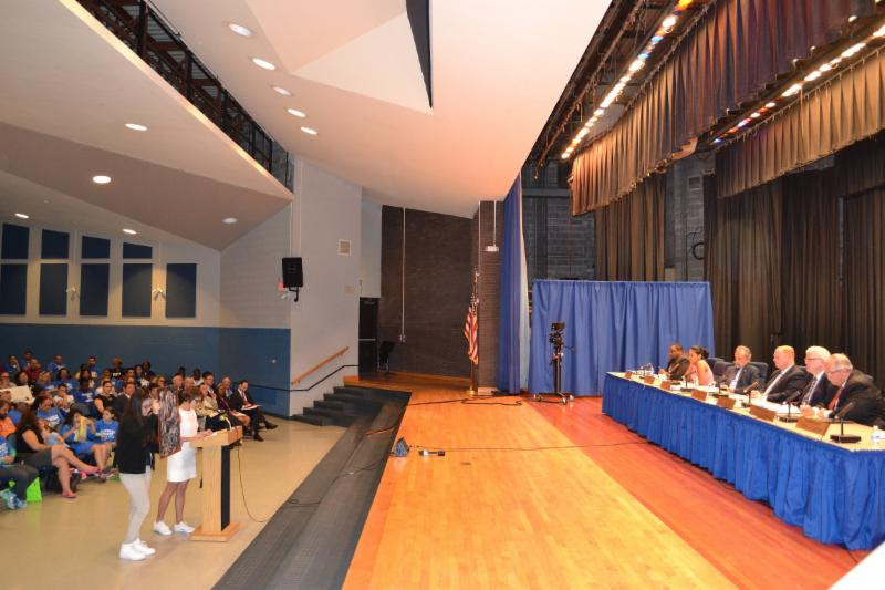 at Saunders High School to hold our first public hearing on the 2015 ...