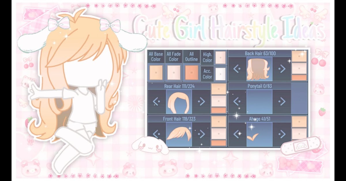 36 Most Popular Cute Hairstyles For Gacha Club