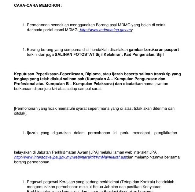 Surat Rasmi Permohonan Sijil Diploma - Selangor q