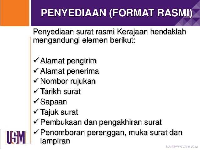 Surat Permohonan Rasmi Malaysia - Sample Site g