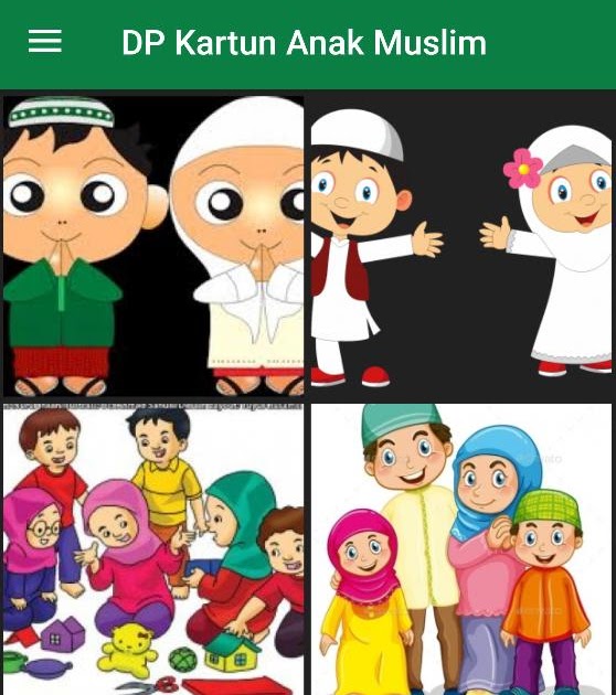 12 Gambar  Kartun  Muslim Bersalaman  Miki Kartun 